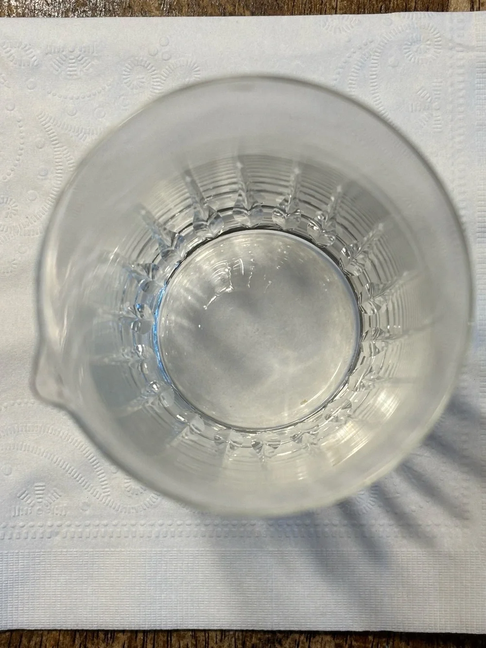 Crystal cocktail mixing glass bar mixer mixing beaker diamond cut